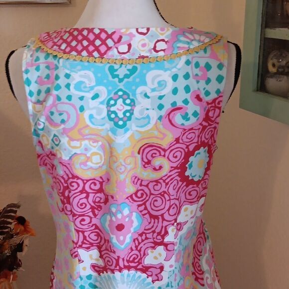 Talbots Bright Shift Dress - Picture 7 of 11